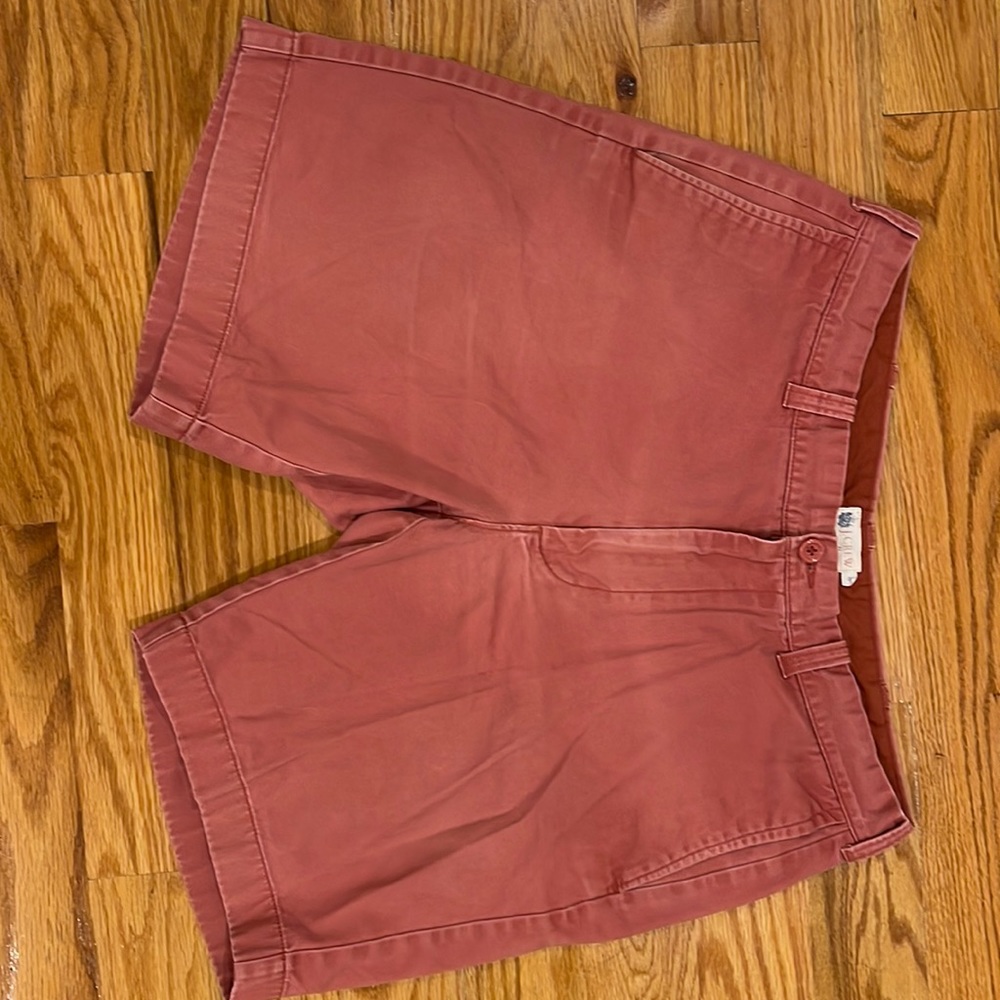 j crew men  flex khaki short